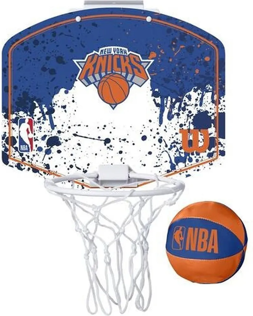 Mini Panier de Basket Mural Wilson Knicks pour Enfant : Sport à la Maison