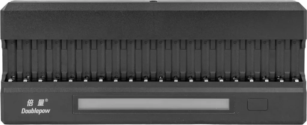 OXE 20 Bay Smart Charger per Fotografi - Display LCD Ni-MH AA AAA
