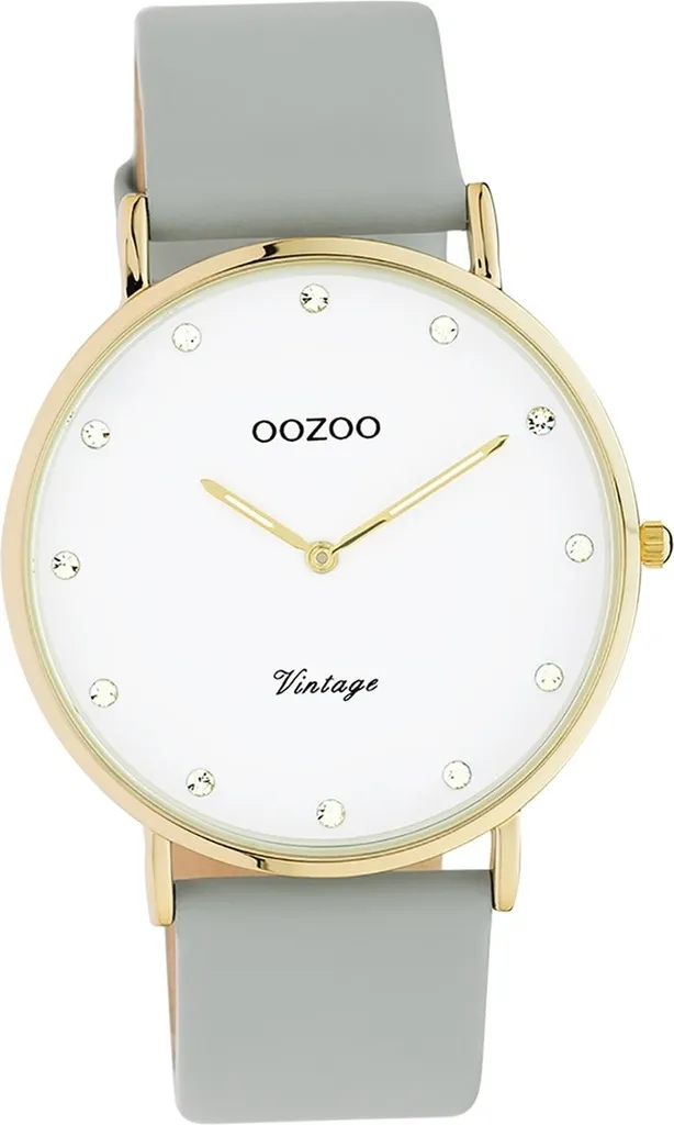 Montre Oozoo C20245 Vintage Grise - Idéale pour un Look Chic au Bureau