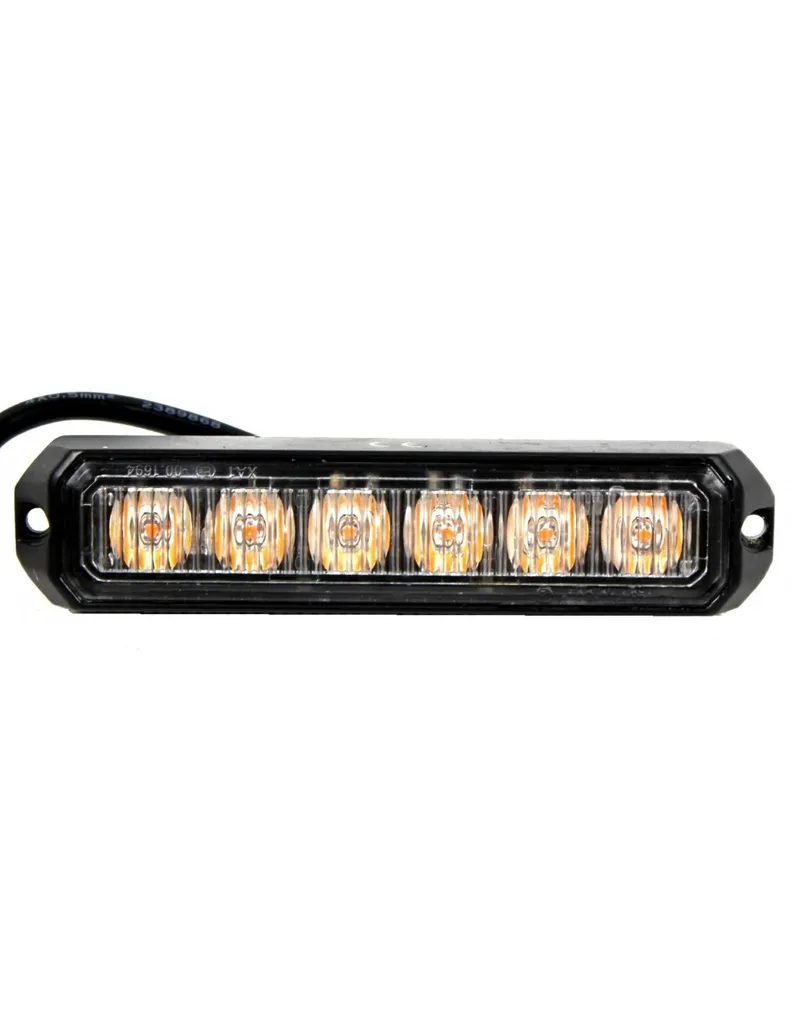 Feu stroboscopique Predator orange anticollision LED camion 24V