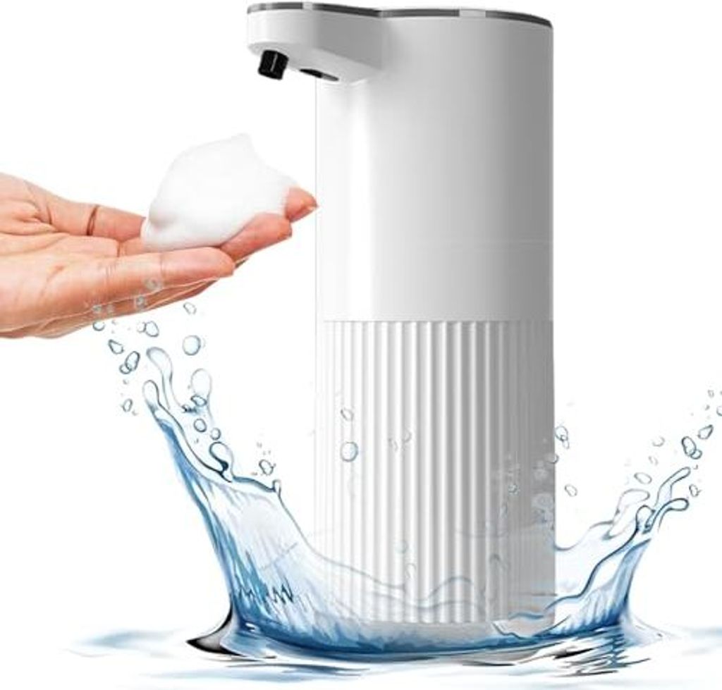 Automatischer Seifenspender, 360 ml, elektrischem Wandmontiersensor USB-C-Ladevorgang, Schaumspender IPX5 Waterdes Küchenhot