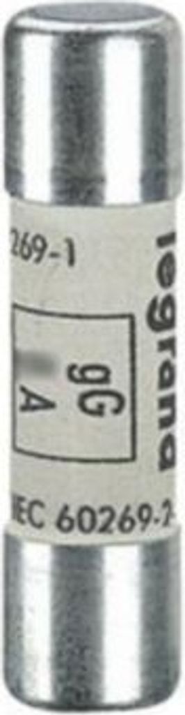 10 Piece Fuse 10x38mm 1A - Fusible cylindrique 10x38 mm 1A Image du produit 