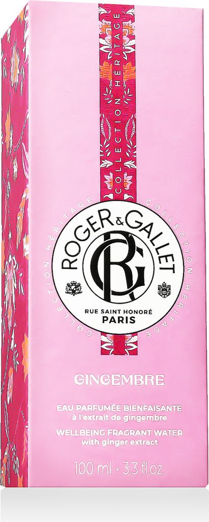 Roger & Gallet Gingembre Wellbeing Fragrant Water 100 ml Zdjęcie produktu 