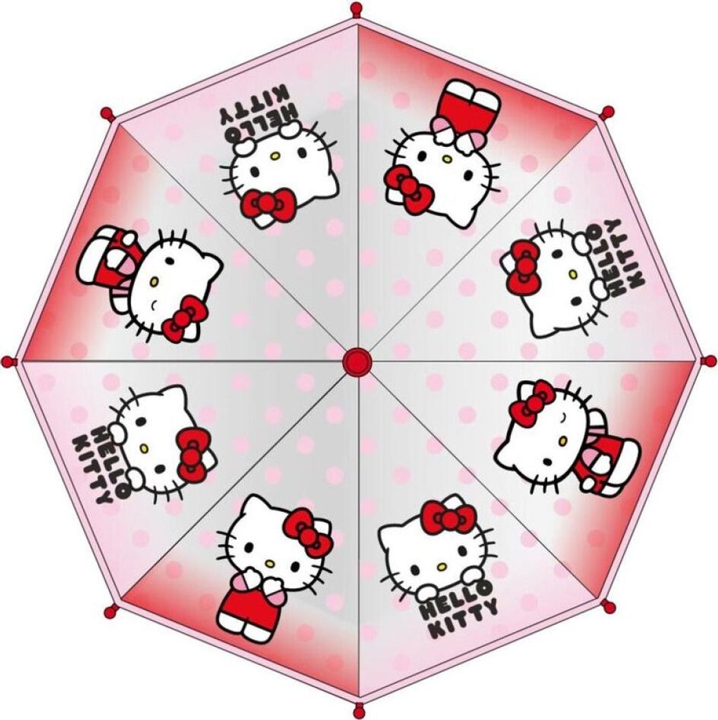 CERDÀ - Ręczny parasol bąbelkowy Hello Kitty, oficjalny Immagine del prodotto 