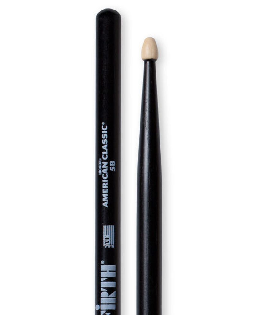 Vic Firth 5BB American Classic Black 5B Schlagzeugstöcke