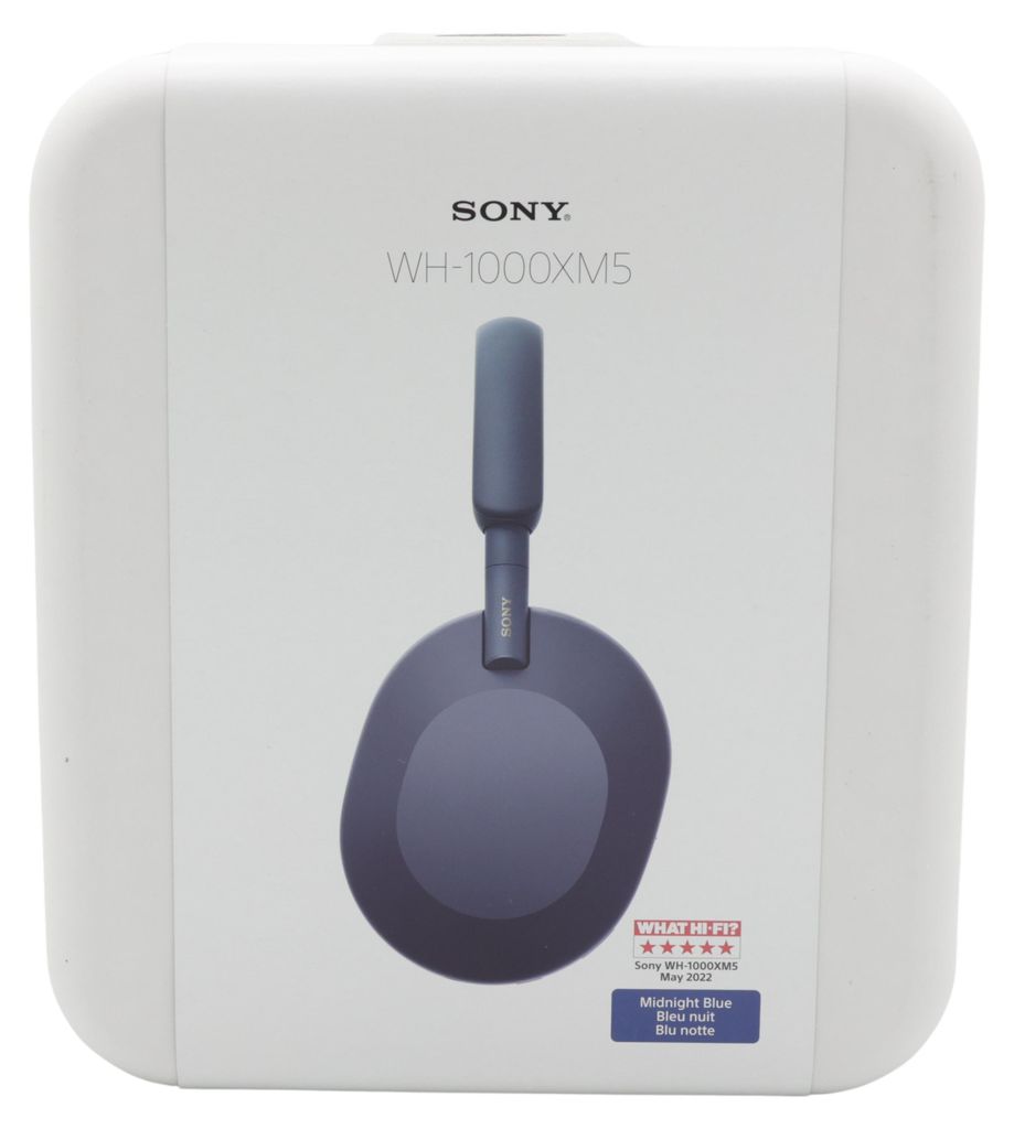 SONY WH-1000XM5 Over-Ear blau Hi-Res BT-Kopfhörer Produktbild 