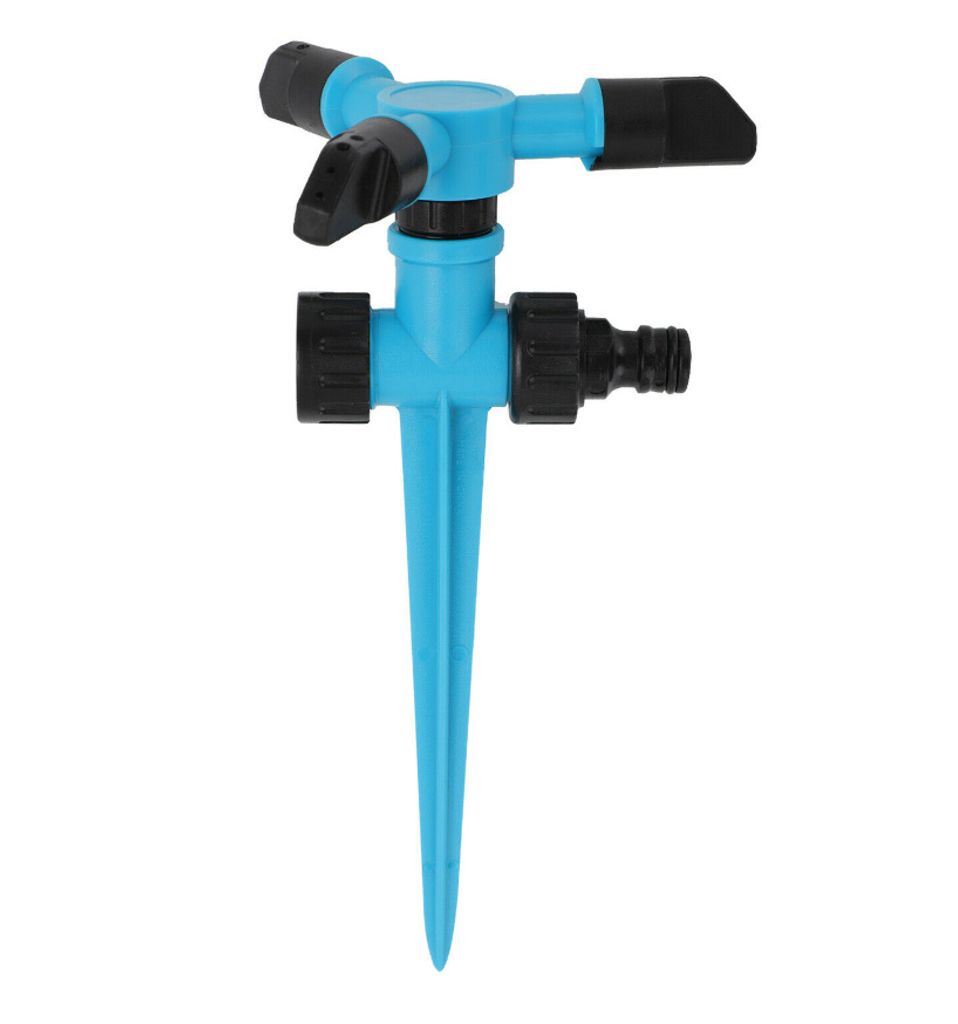 10 Stk 360° 3 Arm Rasensprenger Sprinkler Regner Gartenbewässerung