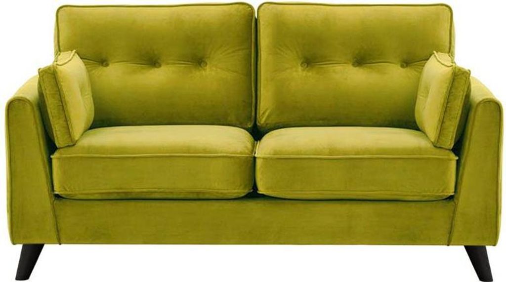 Zweisitzer-Sofa Magnus-Velluto 9-black