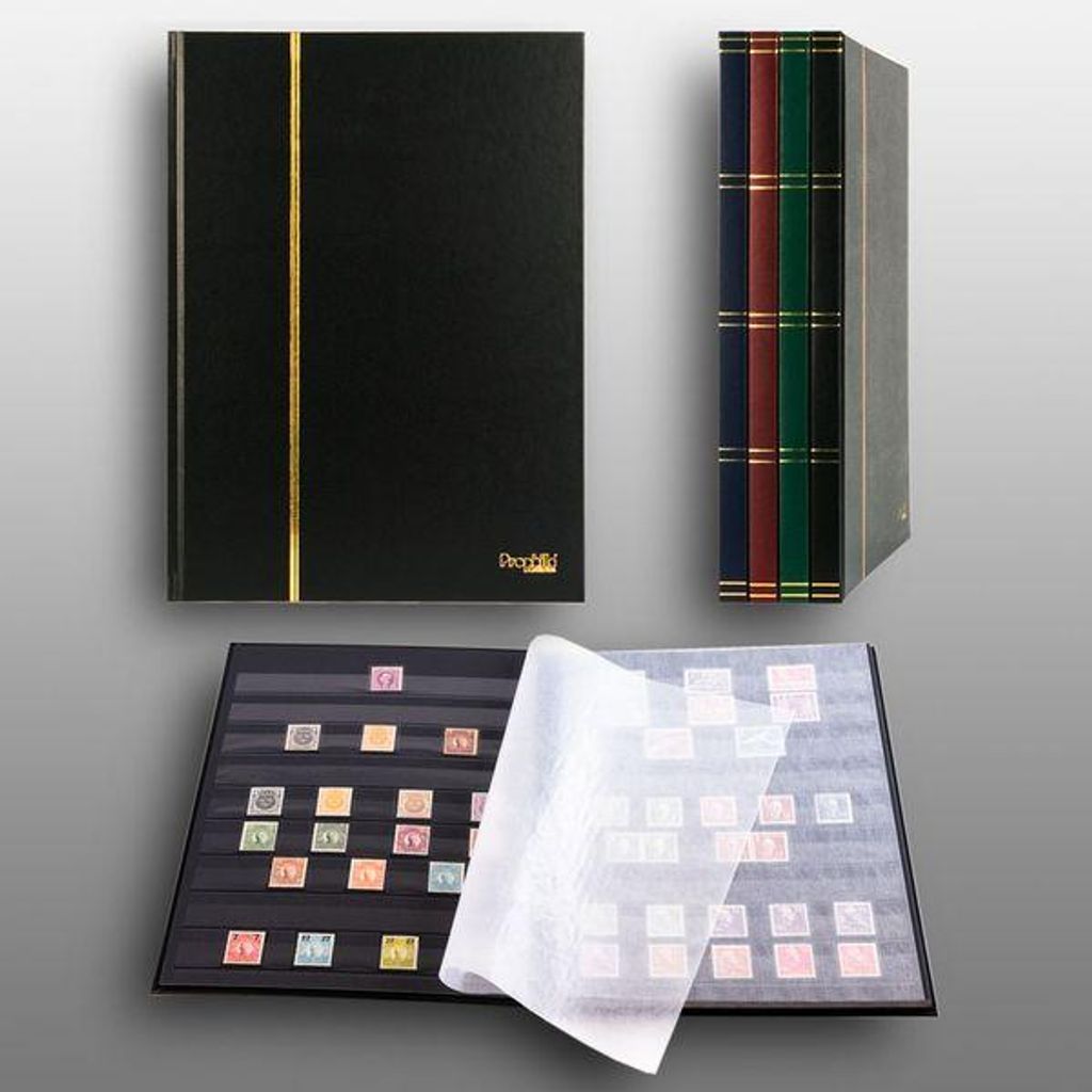 Prophila Collection 16 Schwarze Seiten A4 Produktbild 