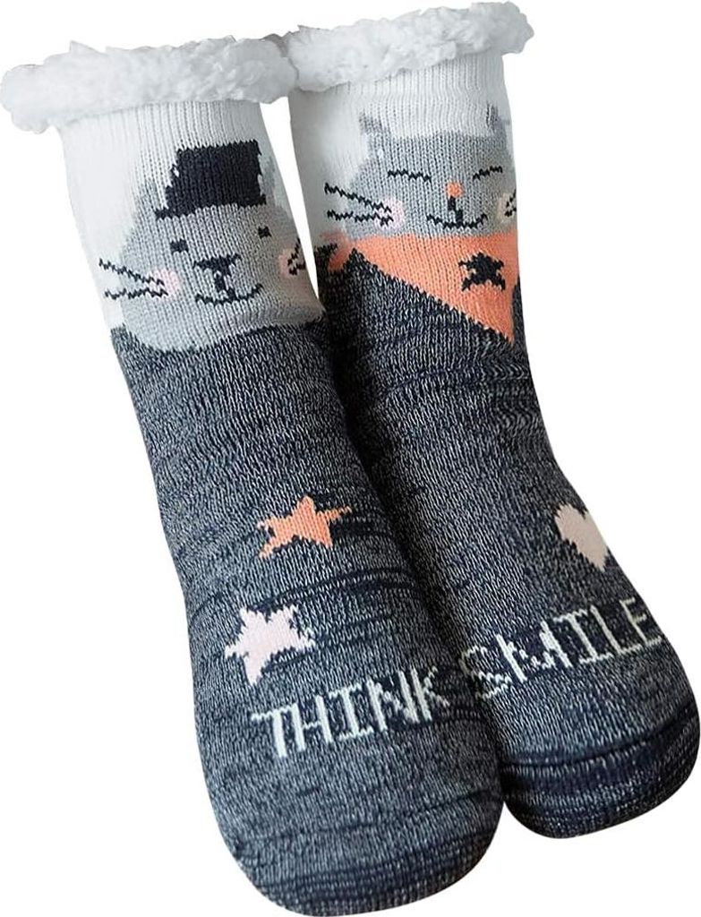 Weihnachtssocken, Wintersocken für Damen, rutschfeste, Produktbild 