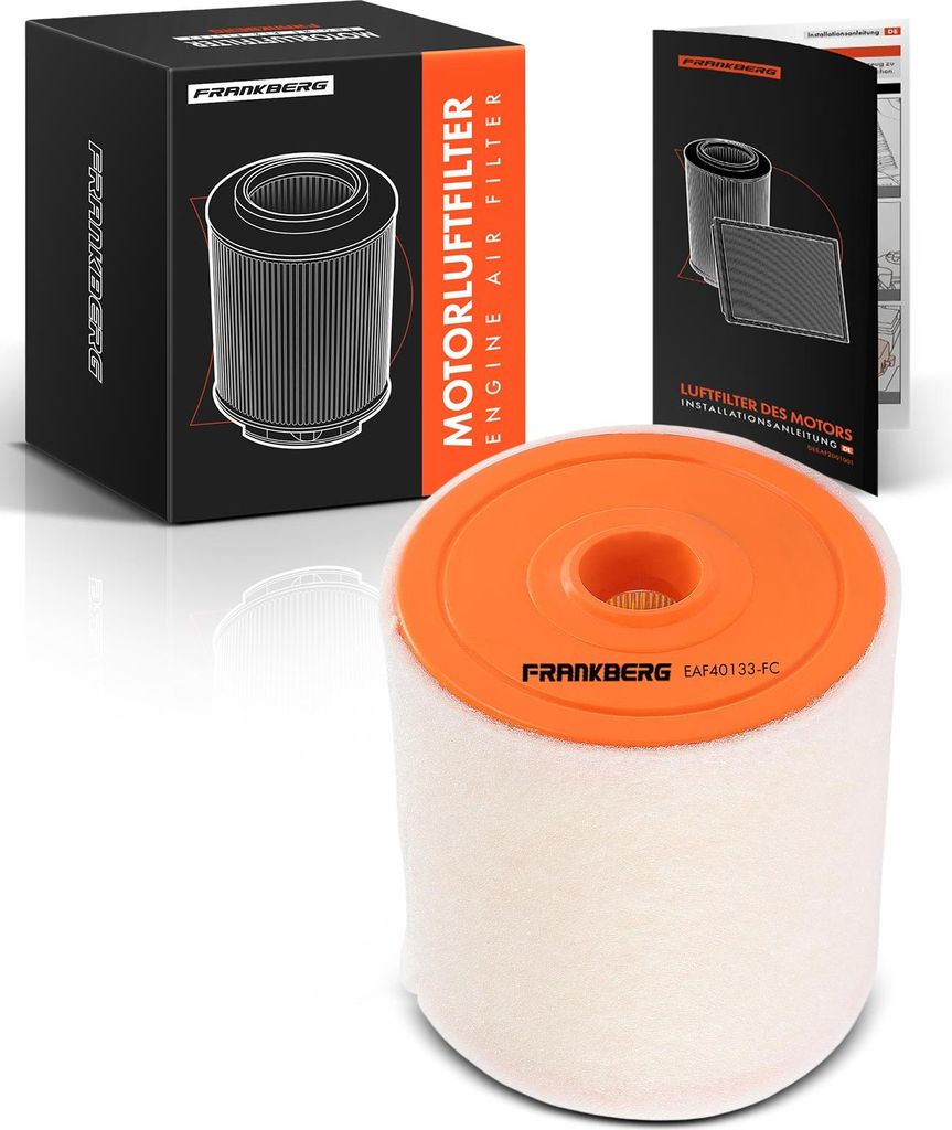 Frankberg 1x Luftfilter Motorluftfilter für Audi A6 4A2 Allroad 4AH Avant 4A5 A7 4KA