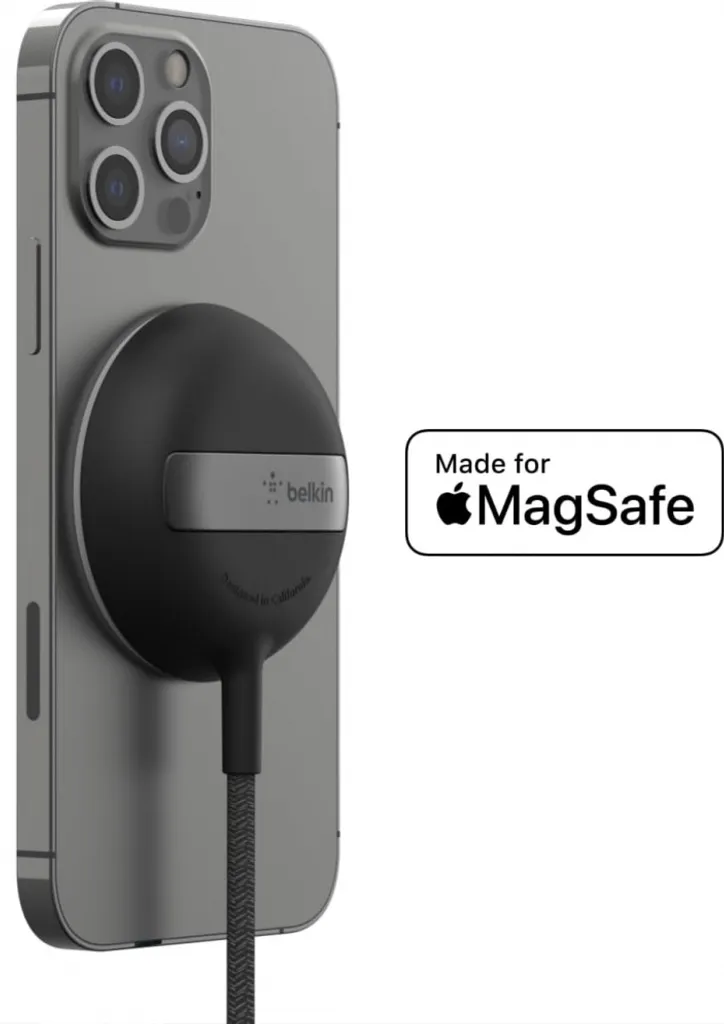 Chargeur MagSafe Belkin Boost Charge Pro - Support de recharge induction - 6