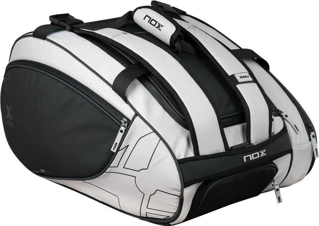 Nox Luxury Master Series Padel Racket Bag Black Black Jedna Obrázek produktu 
