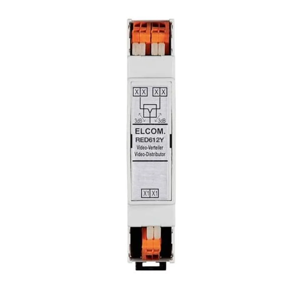 Elcom RED612Y Distributeur Vidéo i2-Bus pour Installation Interphone