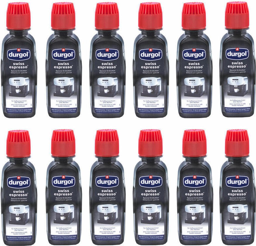 Durgol Swiss Spezial Espresso Entkalker DED 12 Flaschen a Produktbild 6