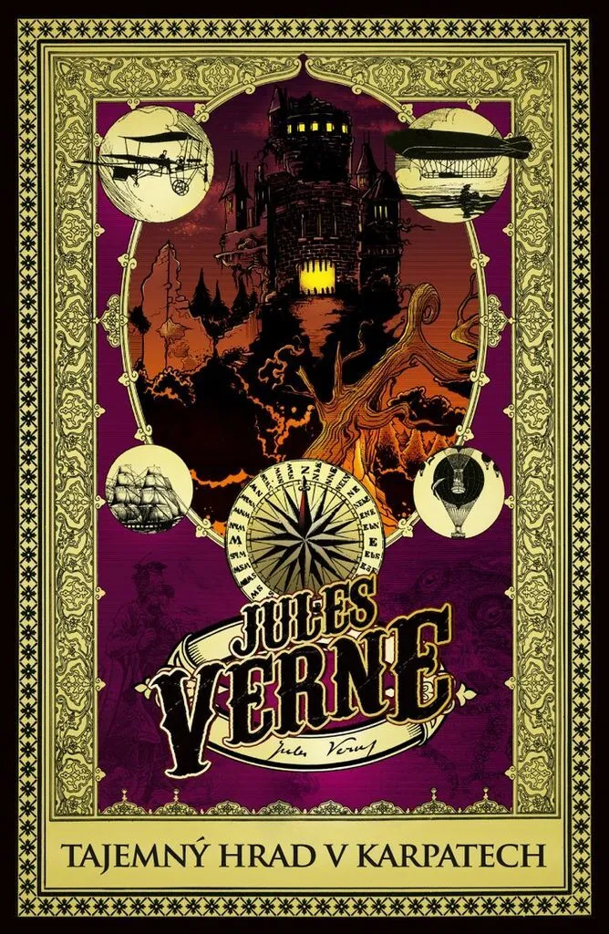 Idée Cadeau Littérature Le Château des Carpathes Jules Verne Relié