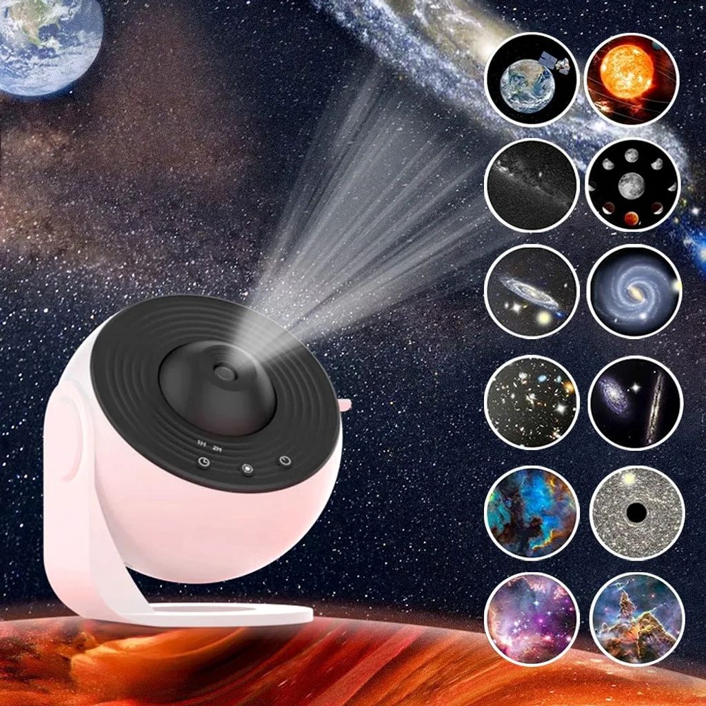 Planetarium Sternenhimmel Projektor 12 Planeten Discs Produktbild
