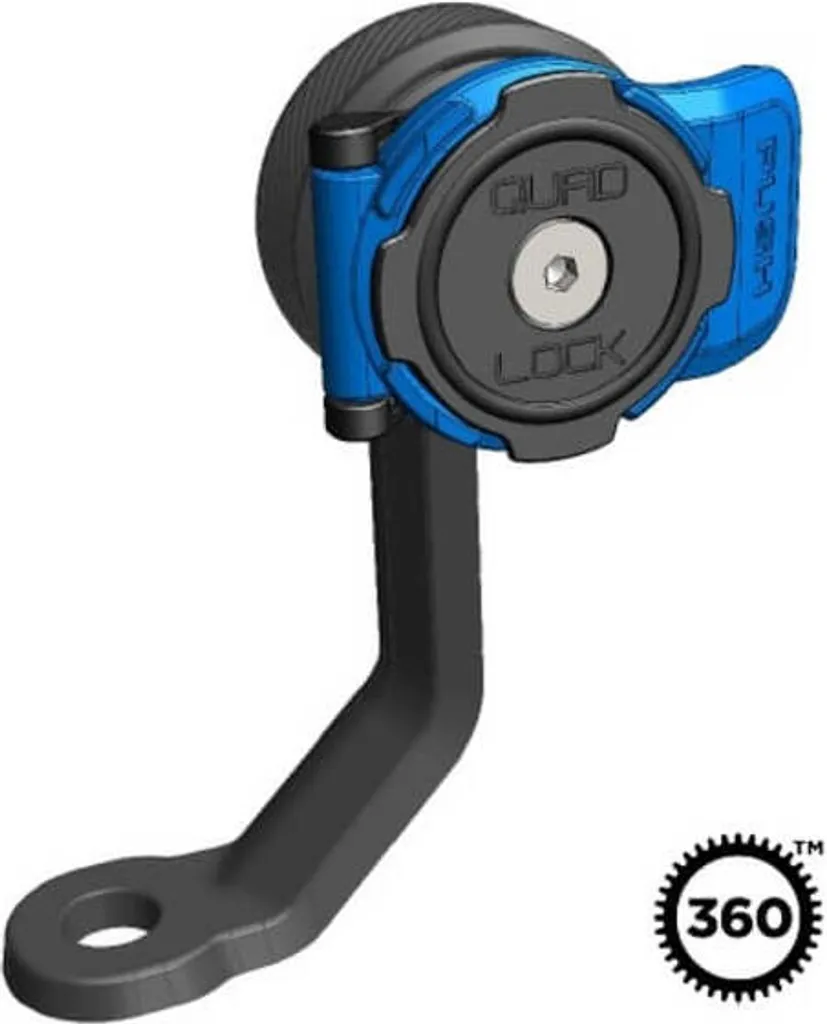 Support de rétroviseur Quad Lock pour navigation GPS moto et scooter
