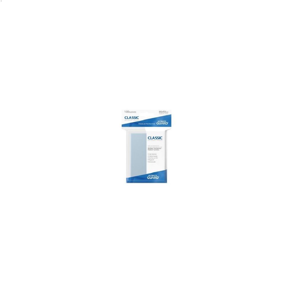 Ultimate Guard Classic, zachte sleeves, standaardmaat (100) Productafbeelding 