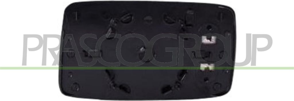 PRASCO Spiegelglas Außenspiegel Rechts für VW GOLF III (1H1) Konvex VG0327503