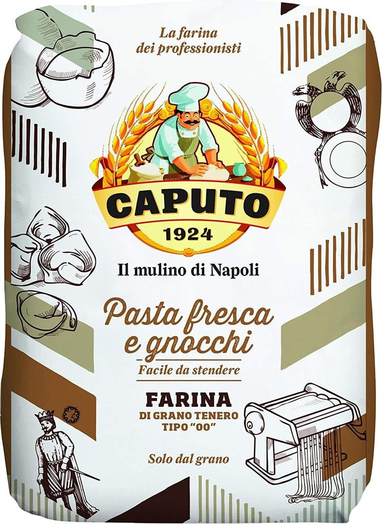 3x Farina Molino Caputo Pasta fresca e gnocchi Napoli Mehl "00" 1kg