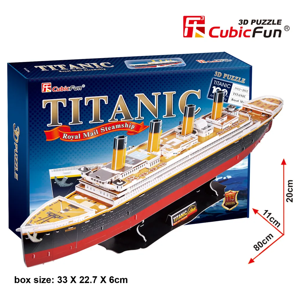 Activité Créative Puzzle 3D Titanic DANTE Cadeau Idéal Modélisme - 10