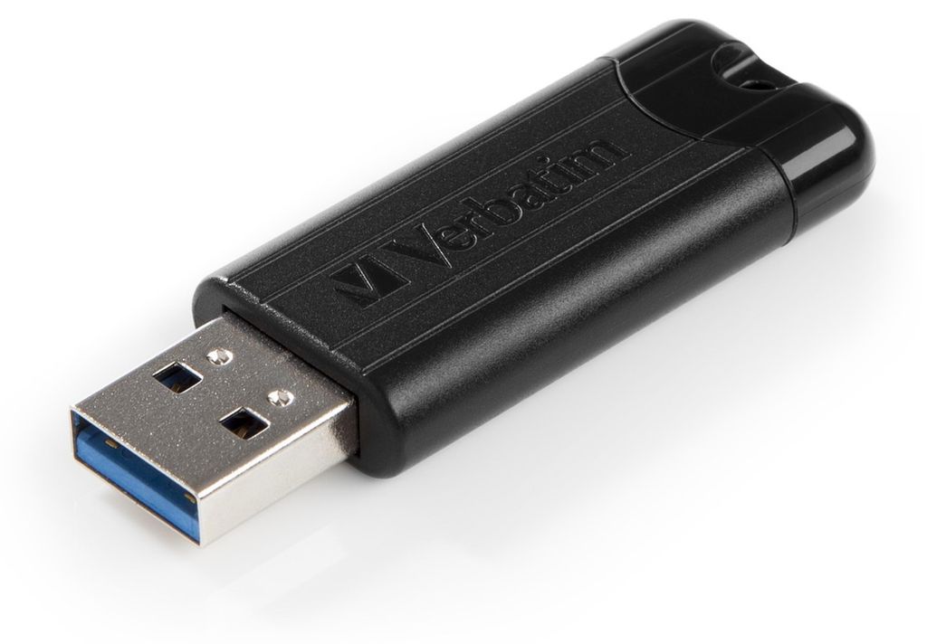 Verbatim Pendrive 128Gb Usb-A 3.2Pinstripe Czarny/Nero Immagine del prodotto 