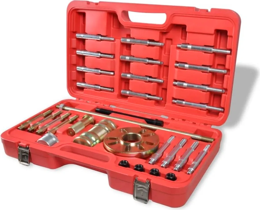 Coffret extracteur de moyeu de roue universel avec 30 outils d'atelier