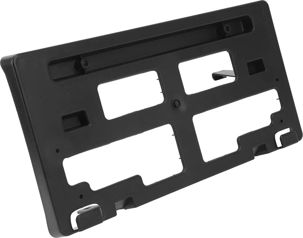 Support plaque immatriculation en ABS noir pour Ford Ranger 19-22