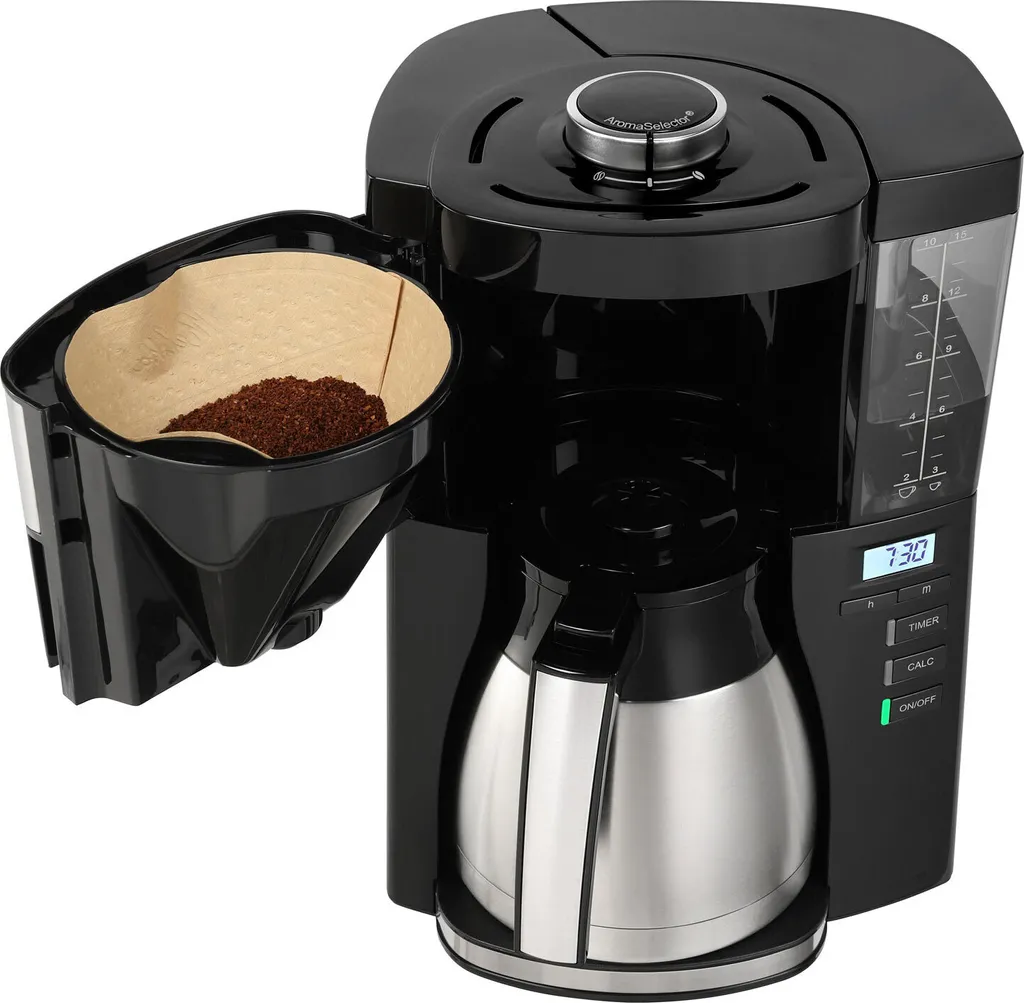 Melitta 1025-18 Look Therm Timer Cafetière Programmable avec Isotherme