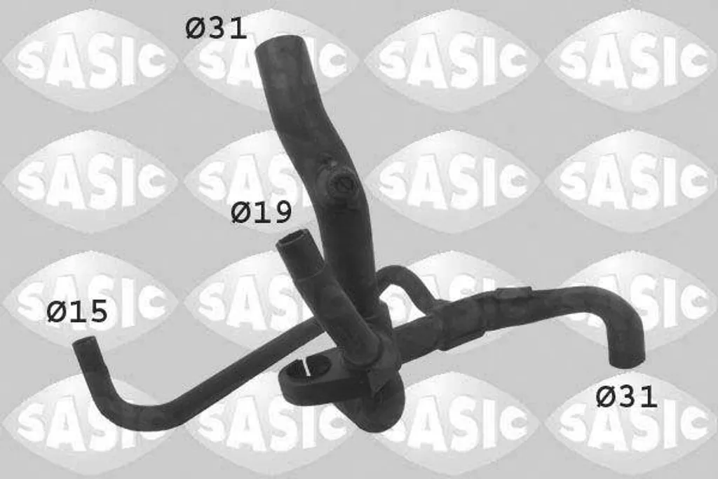 Tuyau de radiateur moteur SASIC 3404007 pour Laguna (7700414020)