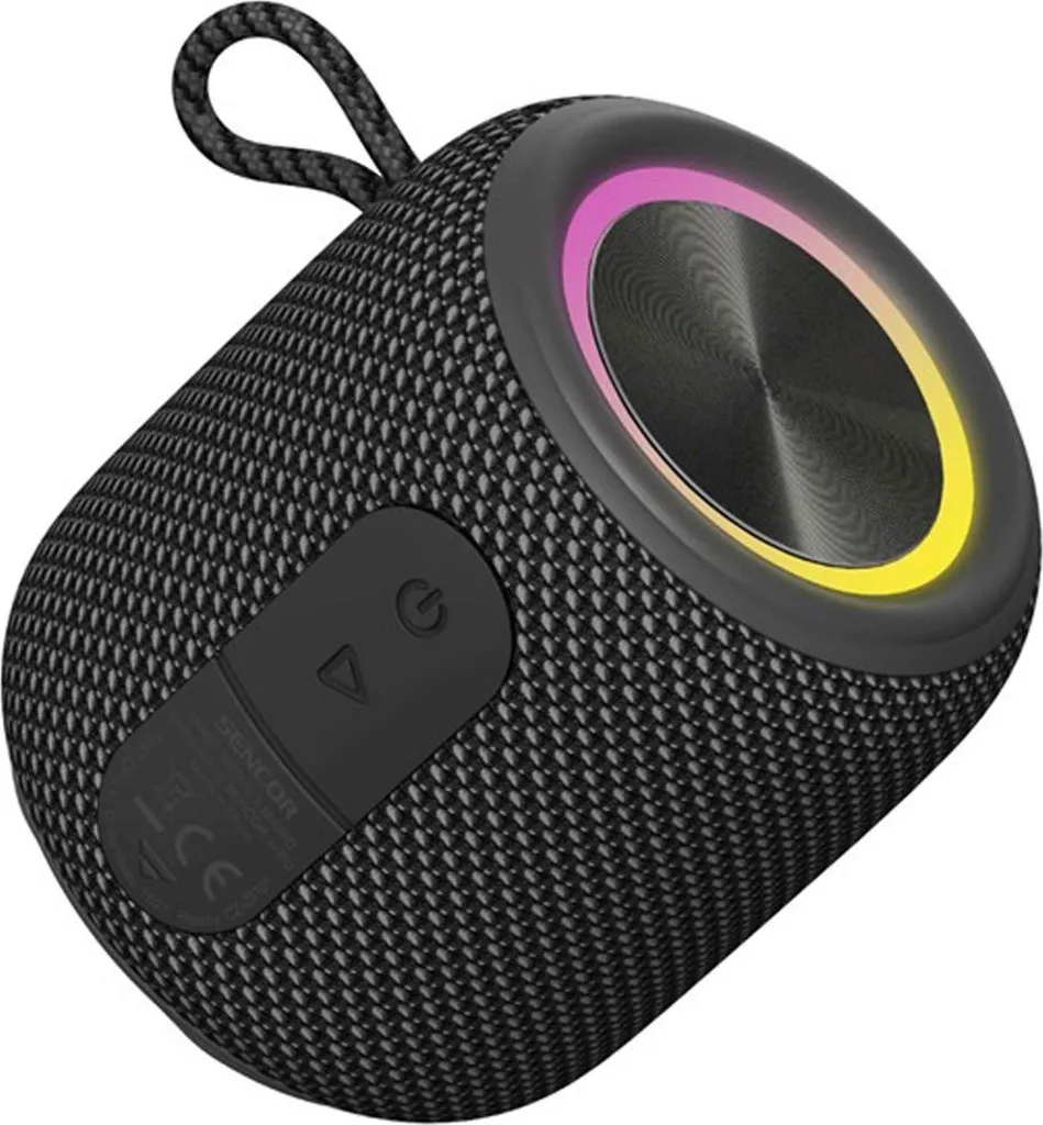 Mini Enceinte Bluetooth 5W Lumineuse Sencor Sirius 2 Micro B et TWS - 3