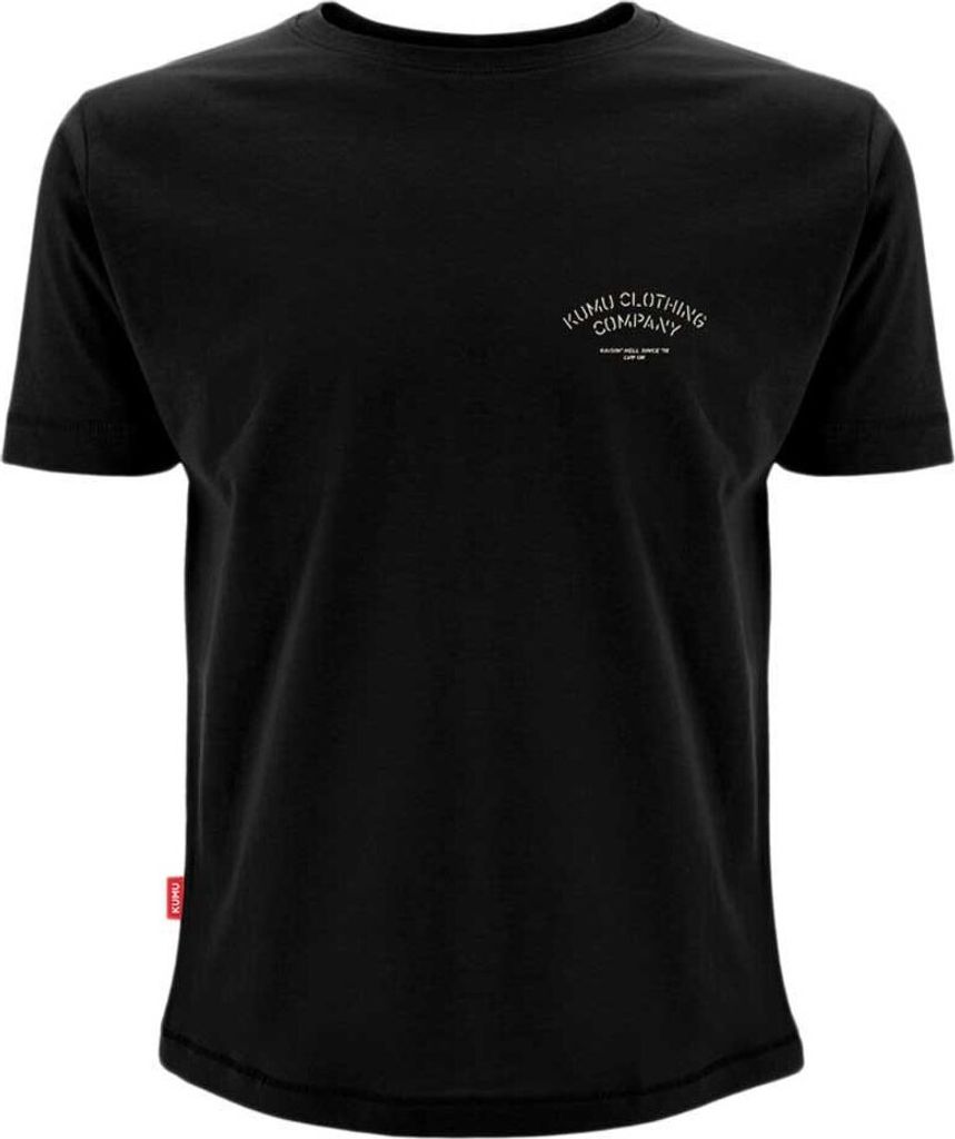 Kumu Carp Gods Kurzarm-t-shirt Schwarz 4XL Mann Schwarz 4XL