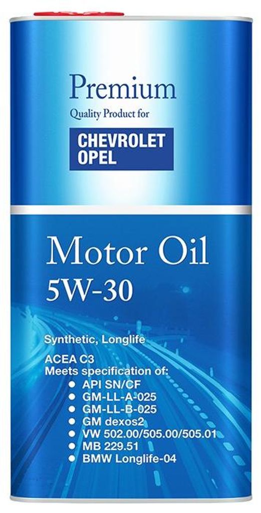 FANFARO O.E.M. Chevrolet Opel für 5W-30 5 Liter Motoröl Produktbild 