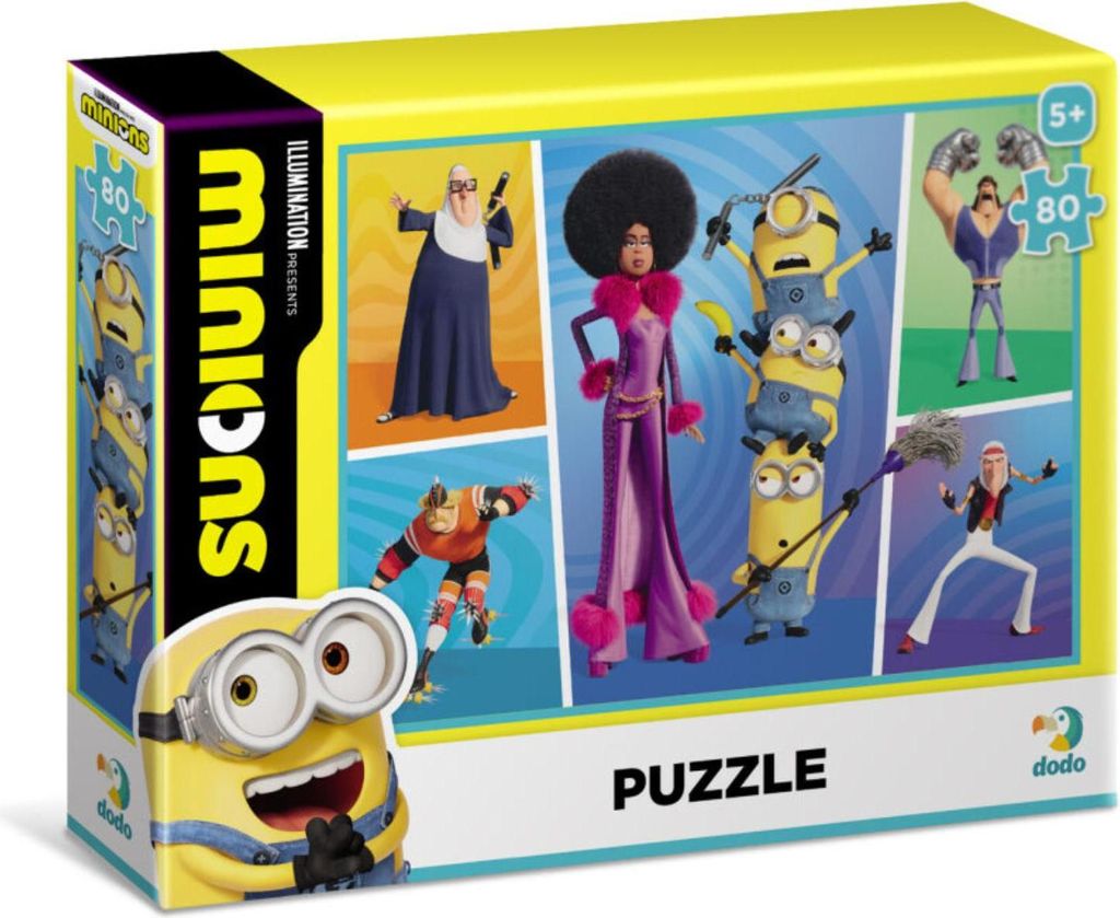 Puzzle 80 Minions Produktbild 