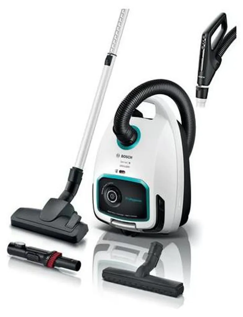 Aspirateur traîneau avec sac Bosch ProHygienic idéal pour les allergies