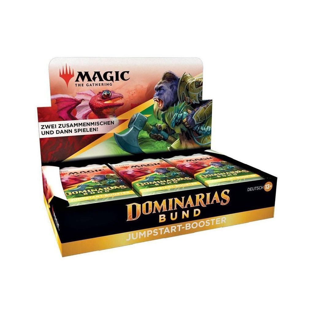 Magic the Gathering Dominarias Bund Jumpstart-Booster Display (18) deutsch