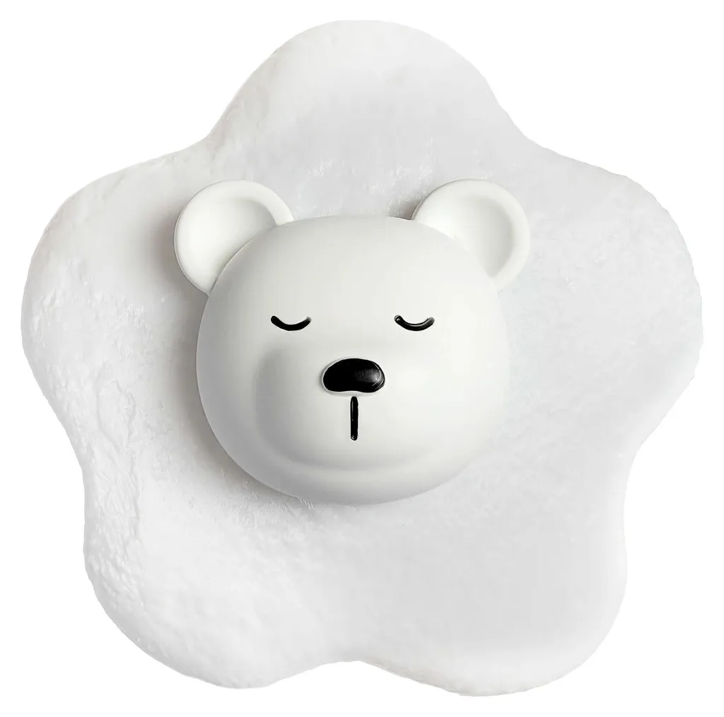 Applique murale LED blanche Rea G181-W, éclairage design moderne pour salon