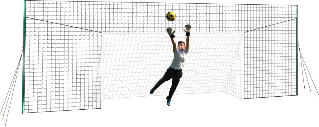 Open Goaaal GROSS - 4,9M X 2,1M FUSSBALLTOR, IN 3,0M HOHEM Produktbild 