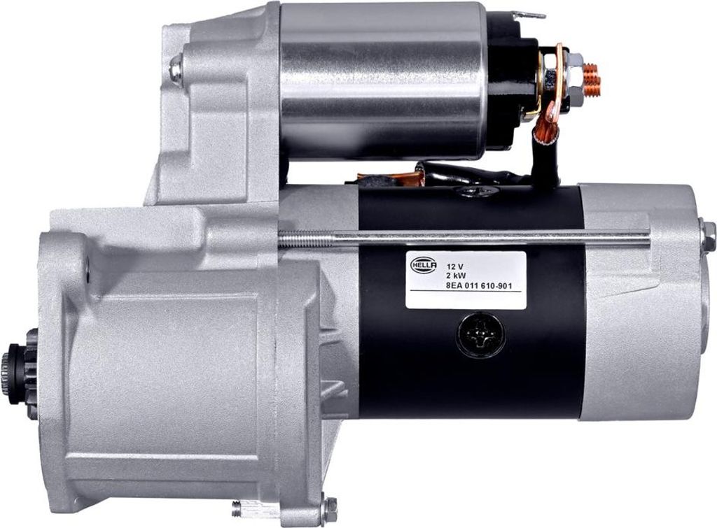 Anlasser Starter 12 V 2 kW 10 Zähne HELLA für u.a. MITSUBISHI PAJERO