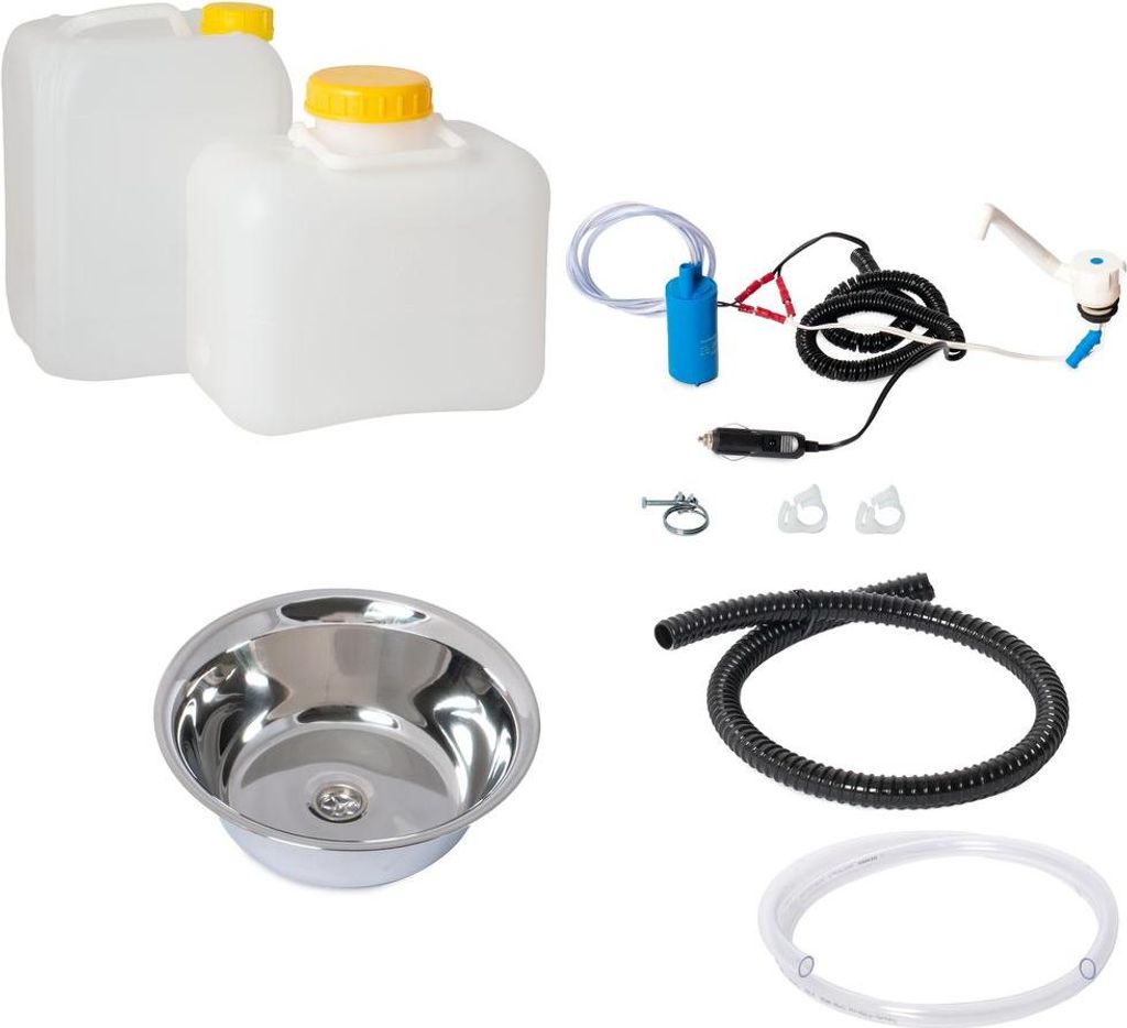 12V Miniküche Campingküche Küchenblock Bausatz 28 cm Reisemobil Camping T4 T5 T6