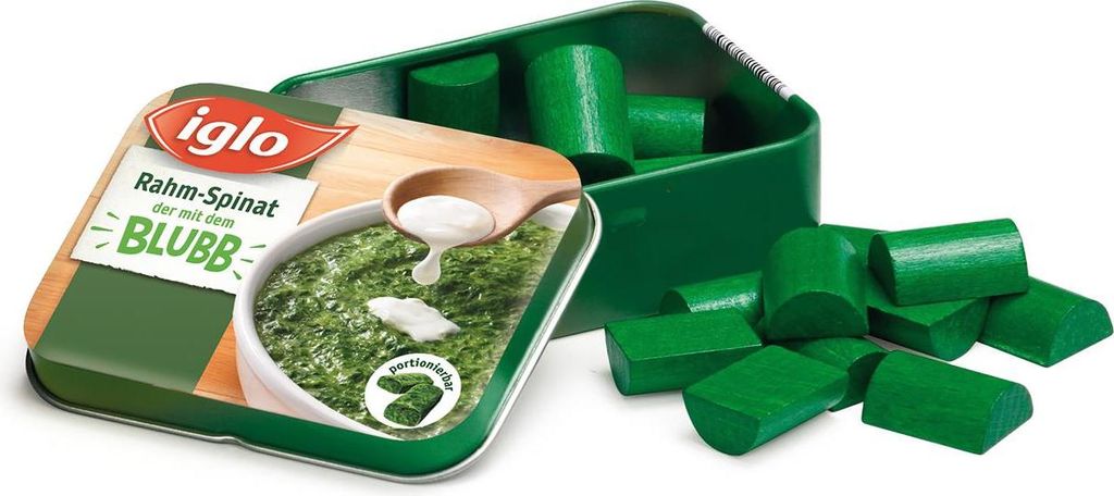Erzi Spinat von Iglo in der Dose - Kaufladenzubehör Produktbild 