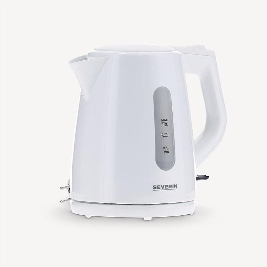 SEVERIN WK 3411 Wasserkocher 2200W 1 Liter weiß (WK3411) Immagine del prodotto 