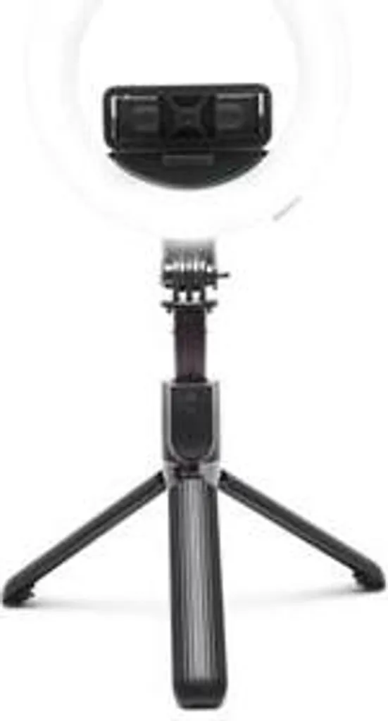 Kit Ring Light Vlogging avec Trépied Ajustable pour Vidéo Smartphone