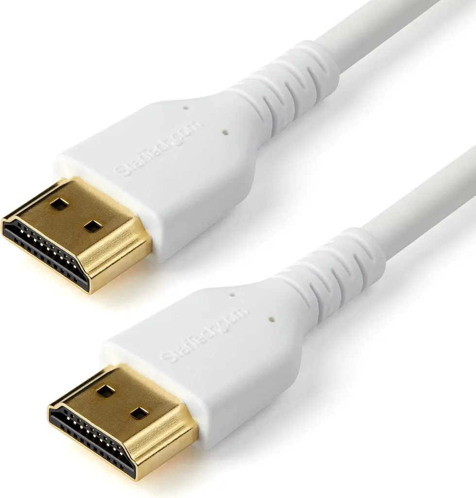 StarTech.com RHDMM2MPW Cavo HDMI 2.0 Professionale 2m 4K Bianco