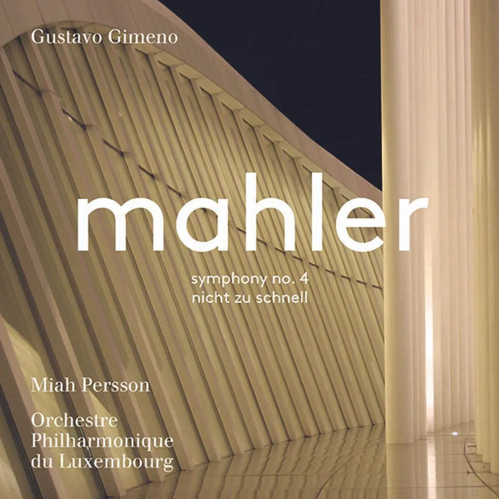 Musique Classique Mahler CD Symphonie 4 Orchestre Luxembourg pour Salon