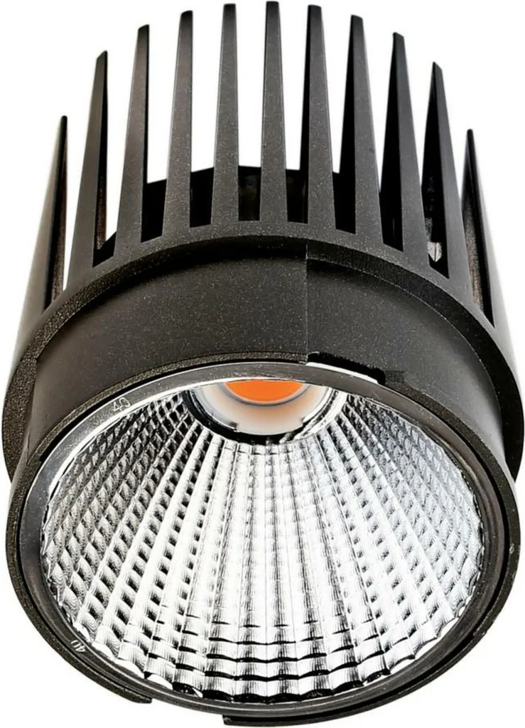 Light Impressions Deko-Light Plafonnier COB 31W 3000K Gris 565352