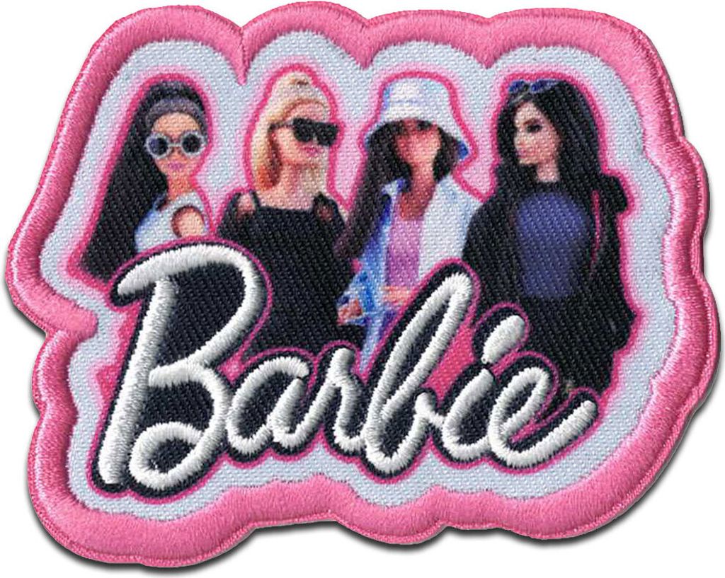 Comercial Mercera Barbie © Team mit Brille - Aufnäher, Produktbild 