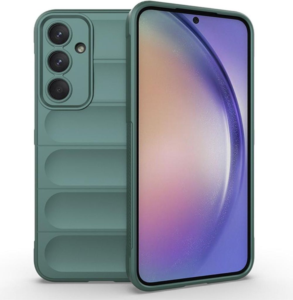 Samsung Galaxy A55 Hülle - Coverup Hands-On Rugged Back Cover - Grün