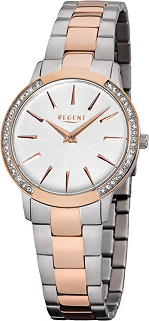 Montre Regent F-1056 en acier : fini les bijoux qui ternissent au poignet